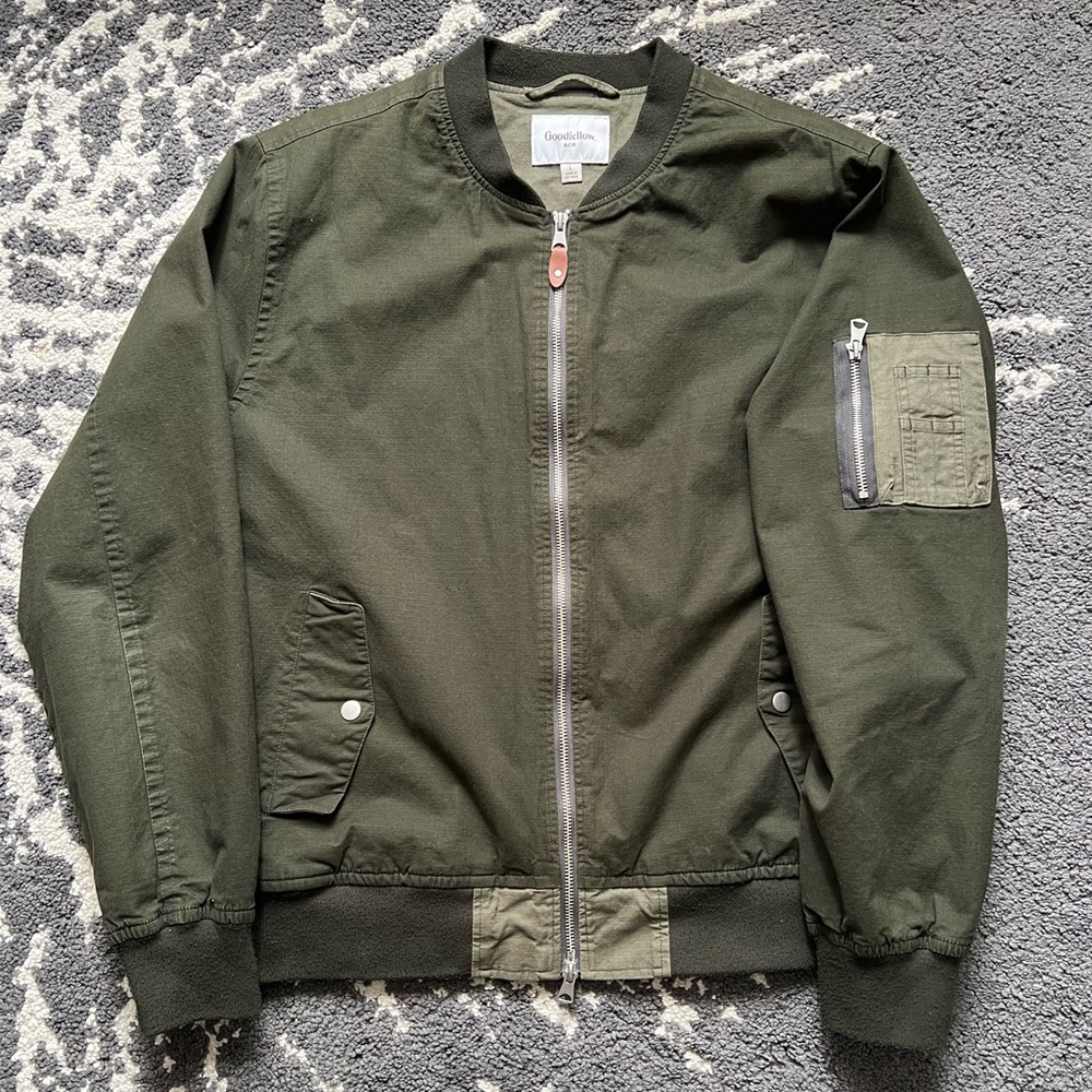 Green Goodfellow&Co Bomber Jacket